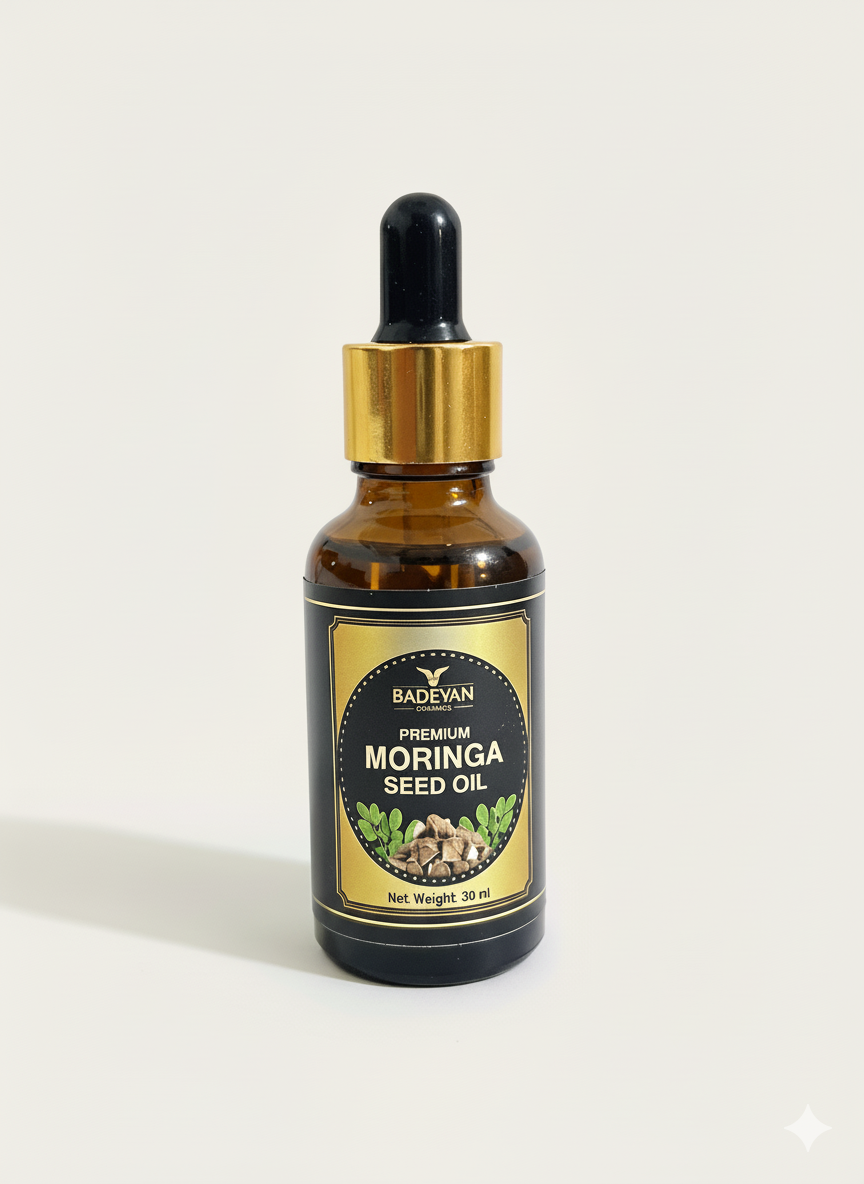 Premium Cold-Pressed Moringa Seed Oil – 30ml